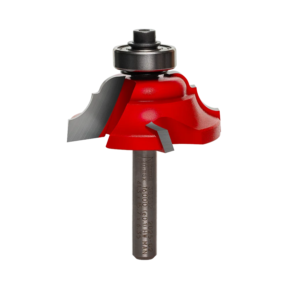 Freud 1-1/2" Quadra-Cut (Dia.) Classical Cove & Bead Bit 38-352