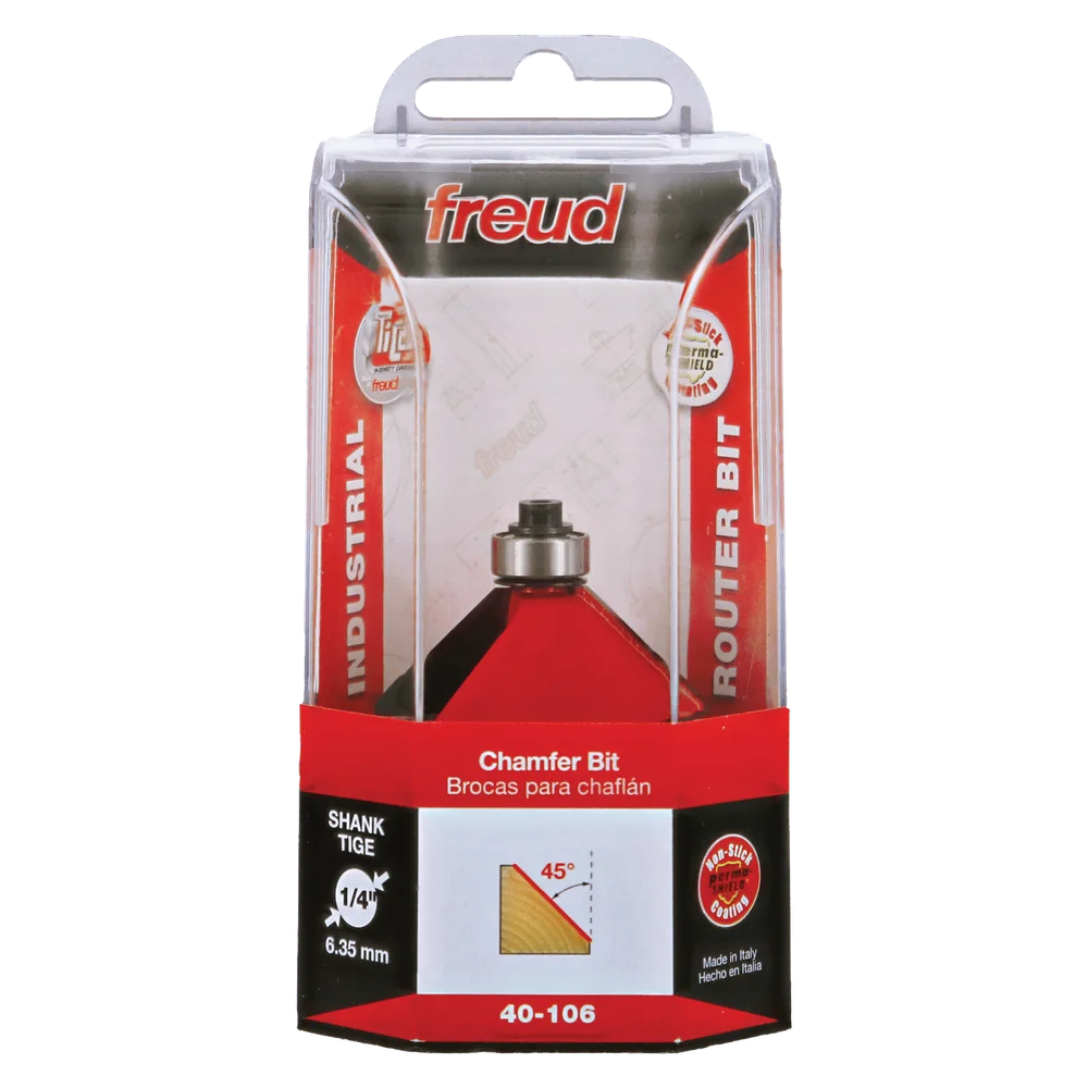 Freud 1-3/4" (Dia.) Chamfer Bit 40-106