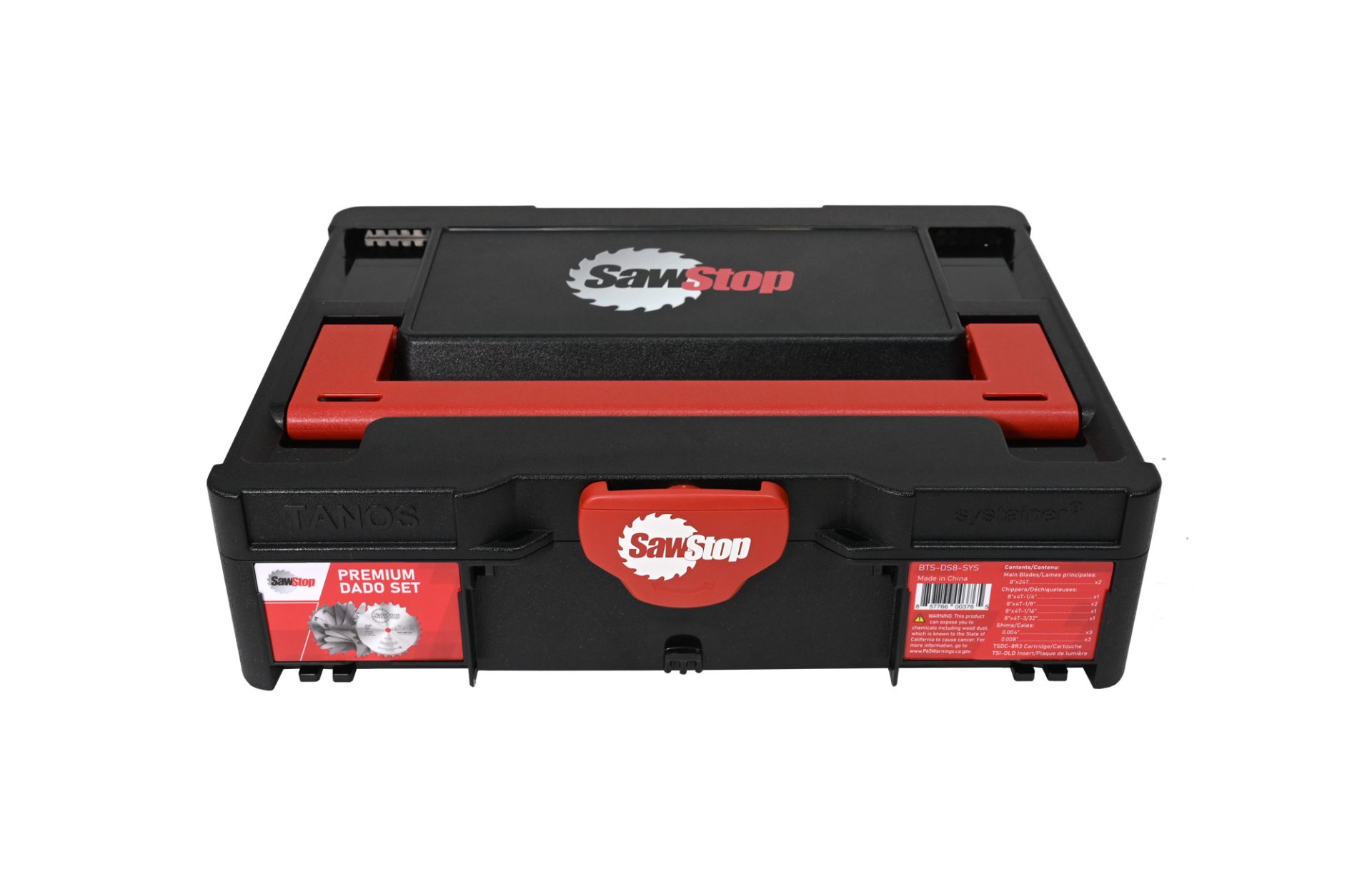 SawStop Premium Dado Set Systainer