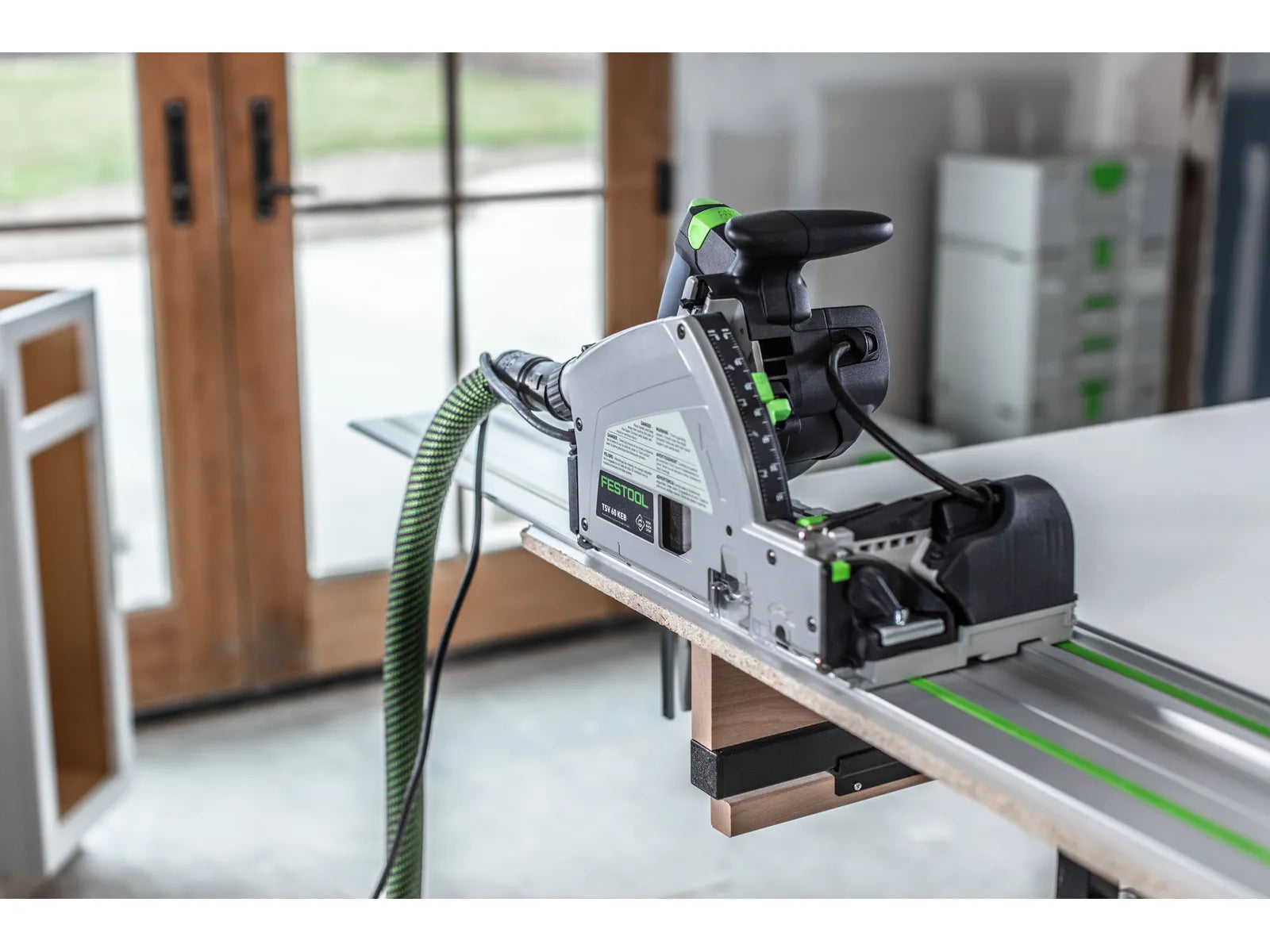 Festool Plunge Cut Saw With Scoring Function TSV 60 KEB-F-Plus