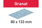 Festool Grit Abrasives Granat STF 80x133 P40 GR/50