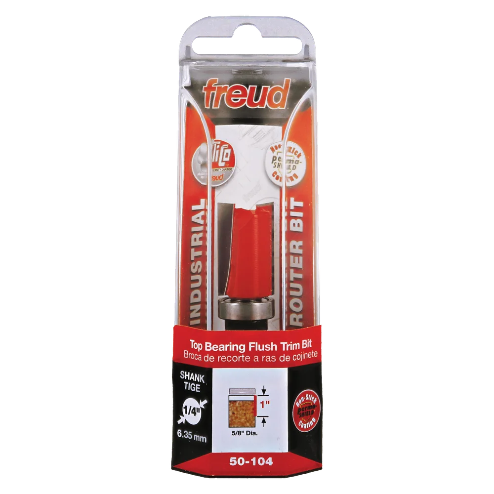 Freud 5/8" (Dia.) Top Bearing Flush Trim Bit