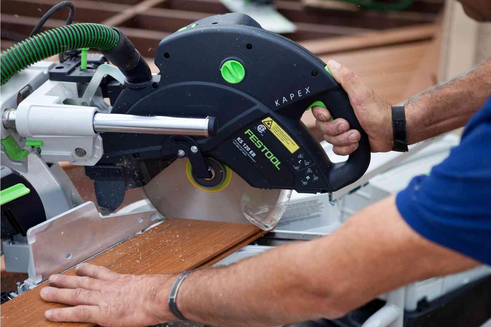 Festool Sliding Compound Miter Saw KS 120 REB KAPEX