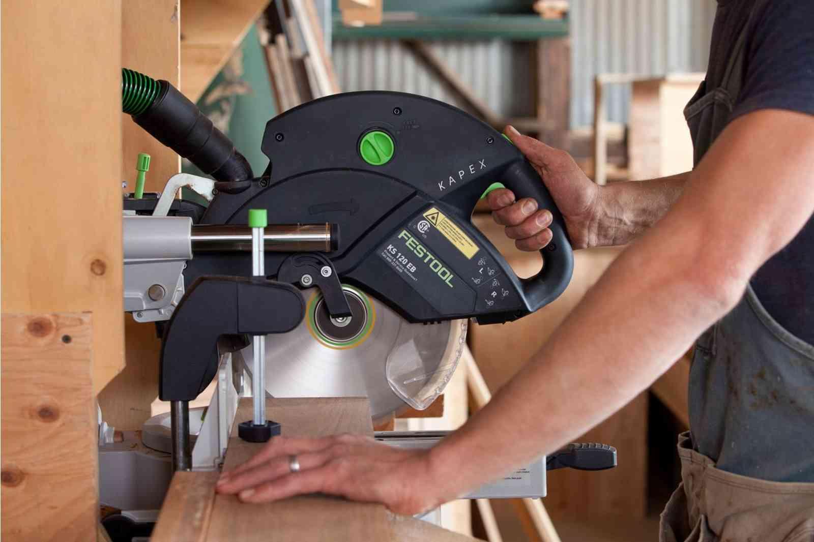 Festool Sliding Compound Miter Saw KS 120 REB KAPEX