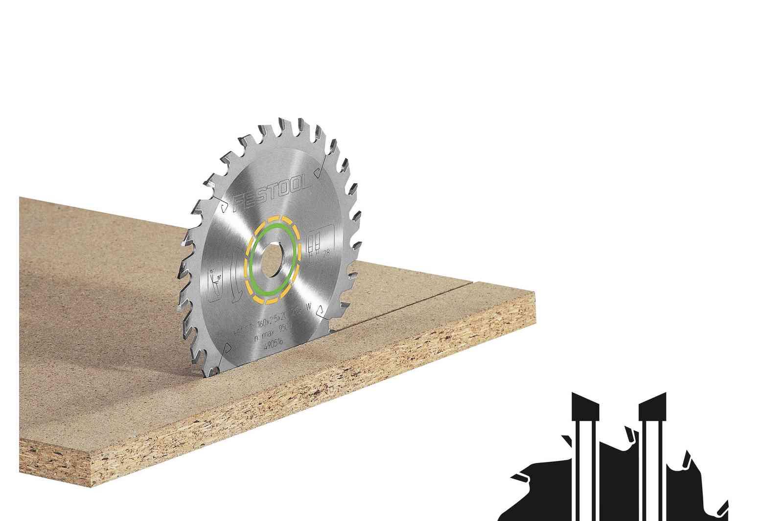 Festool Saw Blade HW 260X2,5X30 W60