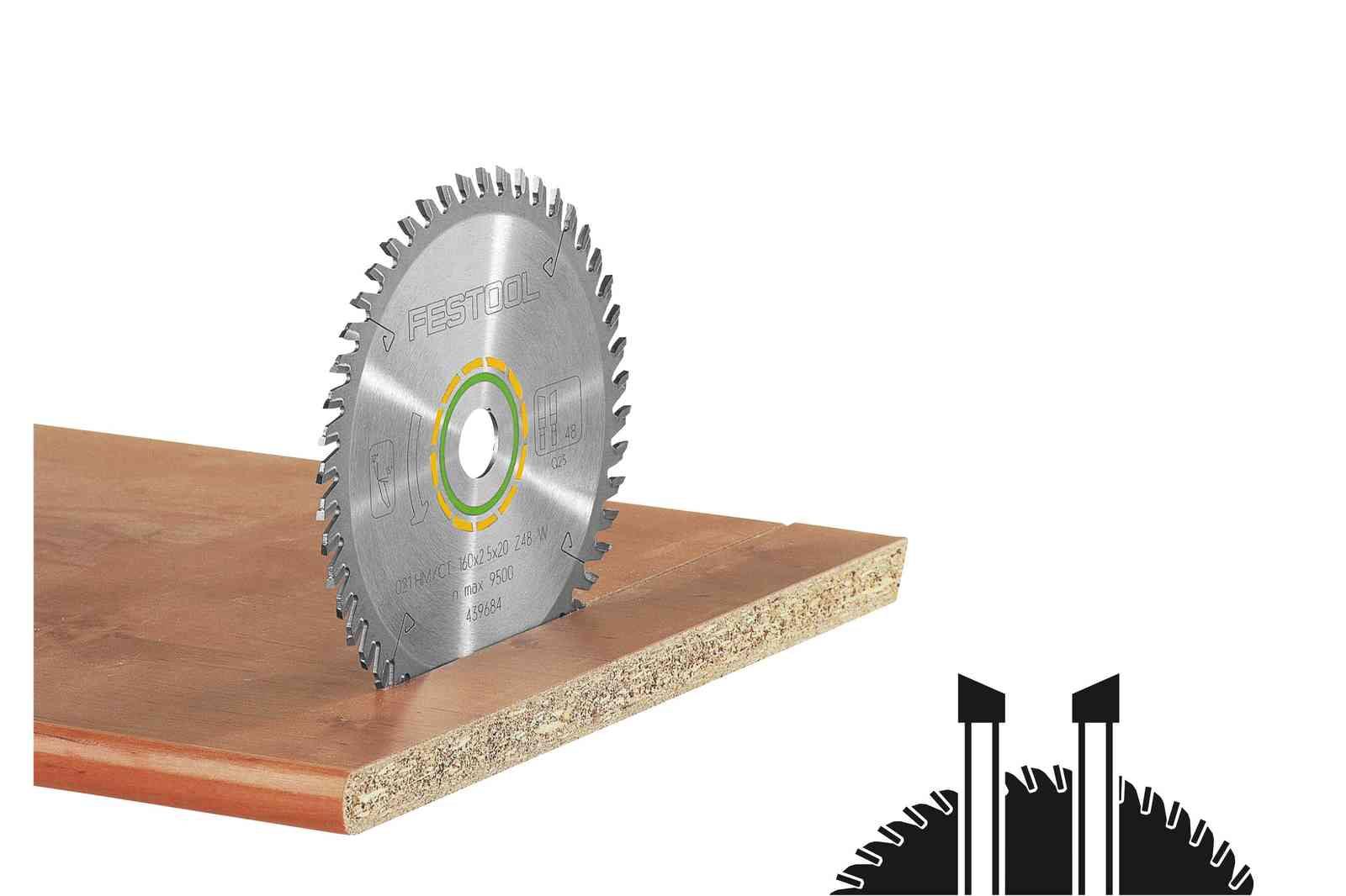 Festool Saw Blade HW 260X2,5X30 W80