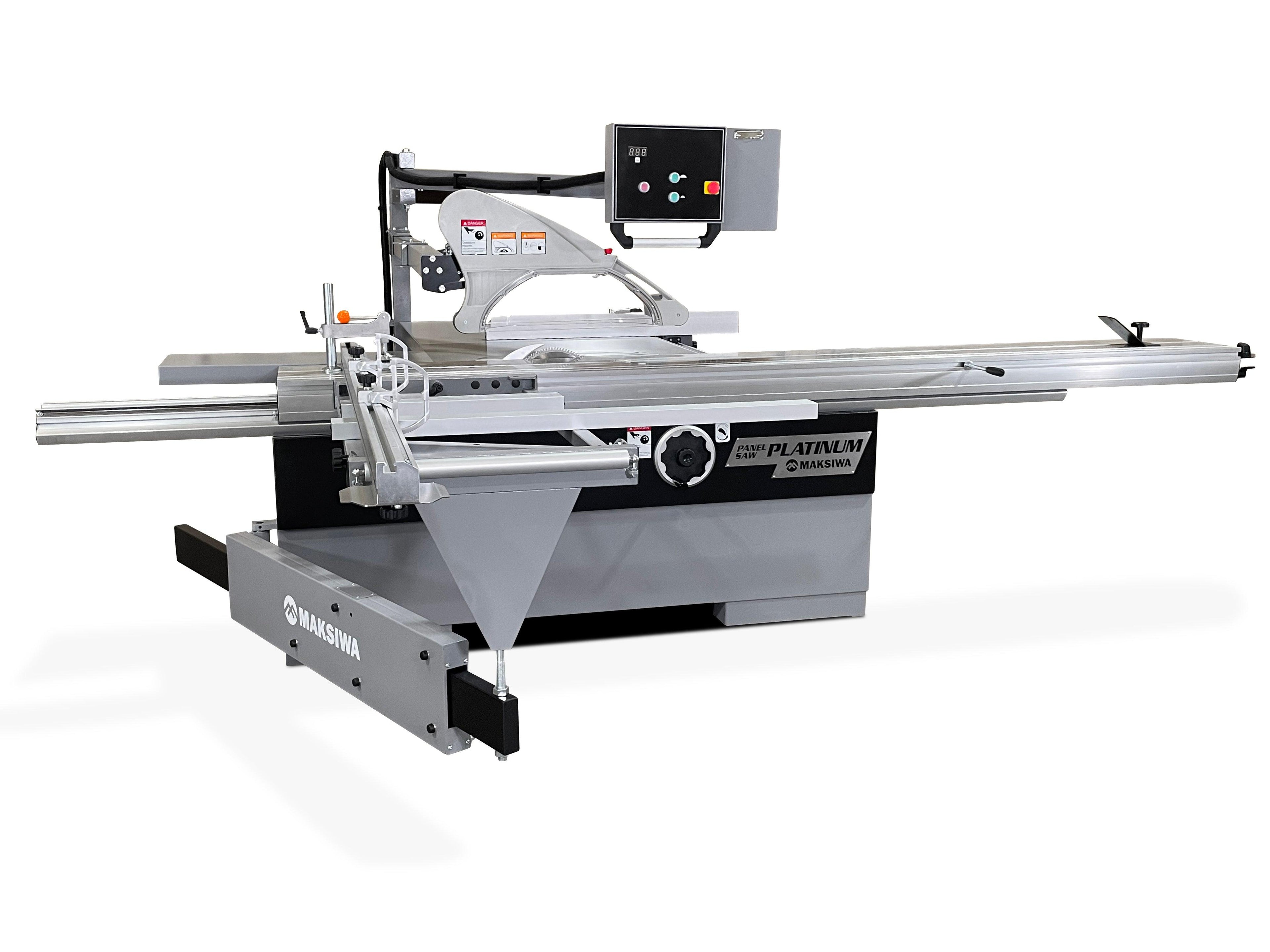 Maksiwa Sliding Panel Saw Platinum 7.5HP 10F 3 Phase | BMP.3200.IR