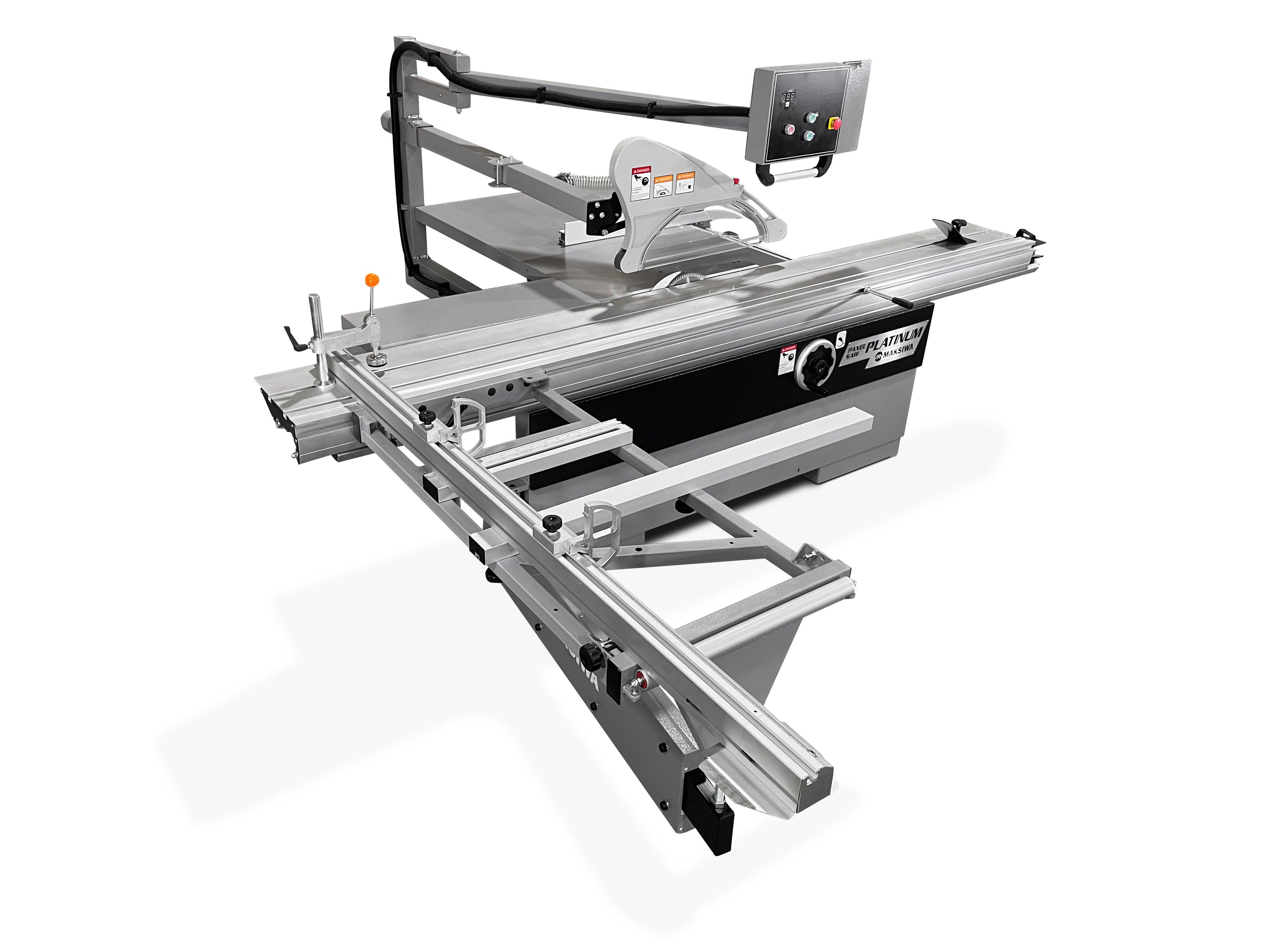 Maksiwa Sliding Panel Saw Platinum 7.5HP 10F 3 Phase | BMP.3200.IR