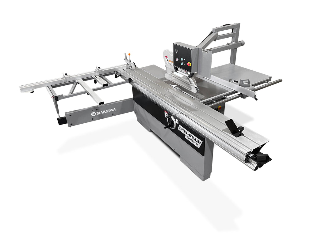 Maksiwa Sliding Panel Saw Platinum 7.5HP 10F 3 Phase | BMP.3200.IR