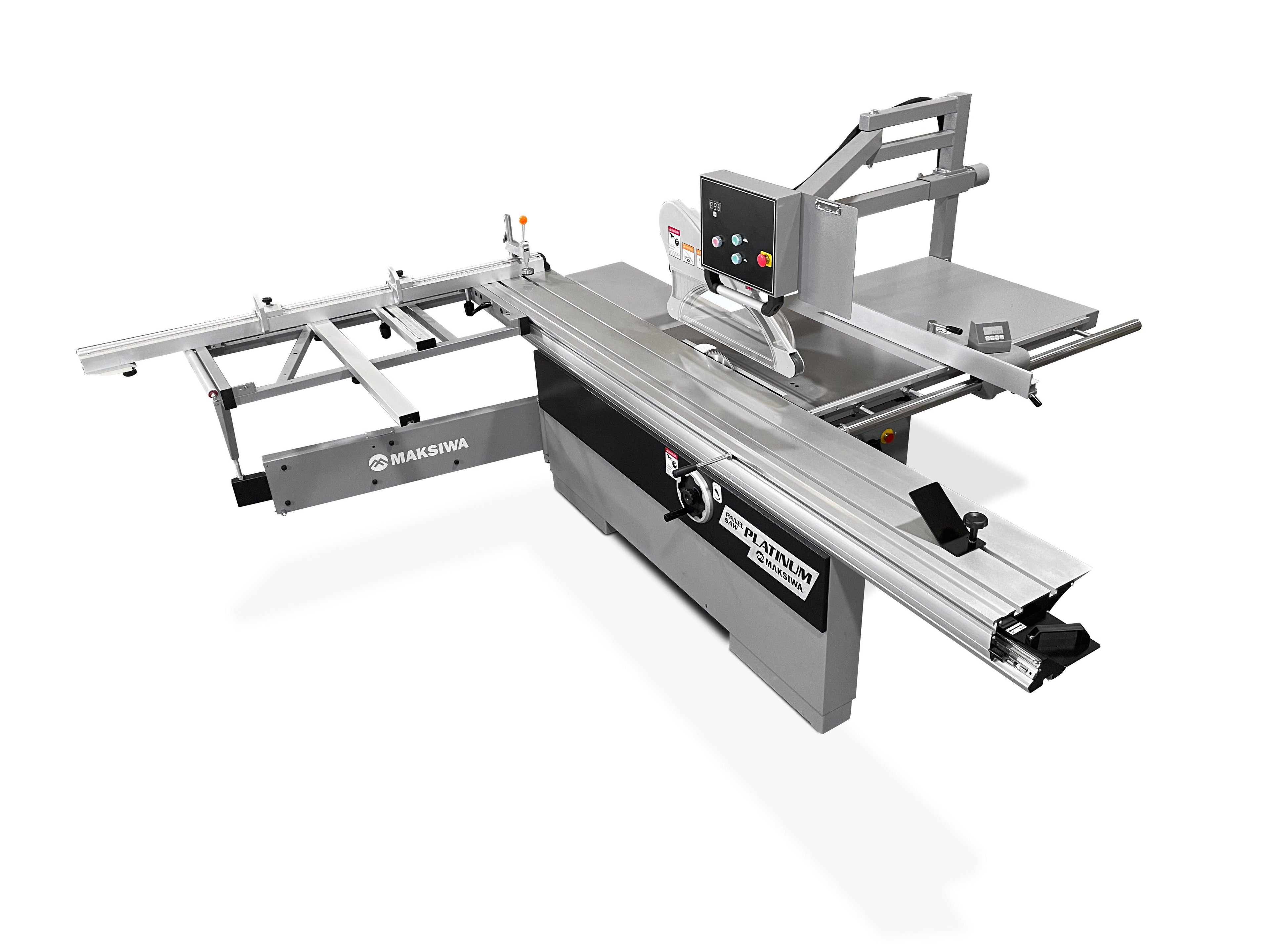 Maksiwa Sliding Panel Saw Platinum 7.5HP 10F 3 Phase | BMP.3200.IR