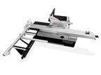 Maksiwa Sliding Panel Saw Titanium 5HP 1 Phase Crosscut, Blade Covers 90° & 45° | BMT.3200.IR