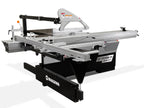 Maksiwa Sliding Panel Saw Titanium 5HP 1 Phase Crosscut, Blade Covers 90° & 45° | BMT.3200.IR