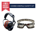 Krefeld Combo Professional Safety Earmuff + KREFELD Safety Goggles