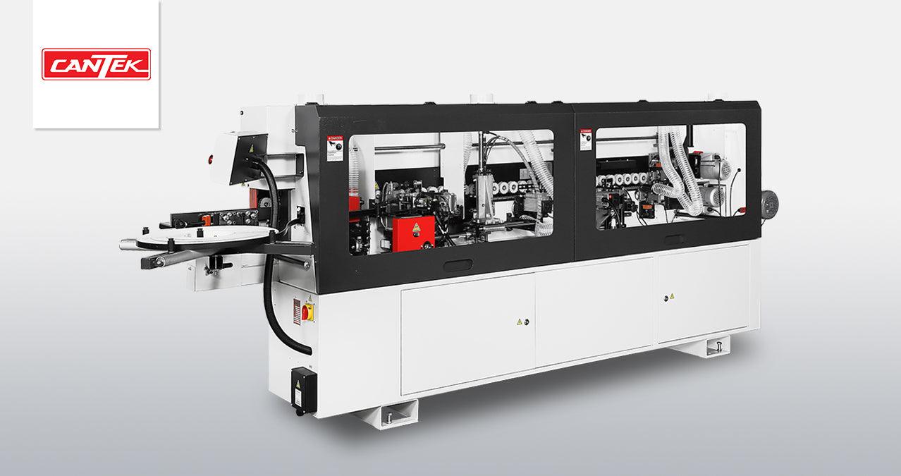 Cantek Automatic Edgebander MX370PW with Strip Feed Magazine / Premilling & Corner Rounding (3 Phase)