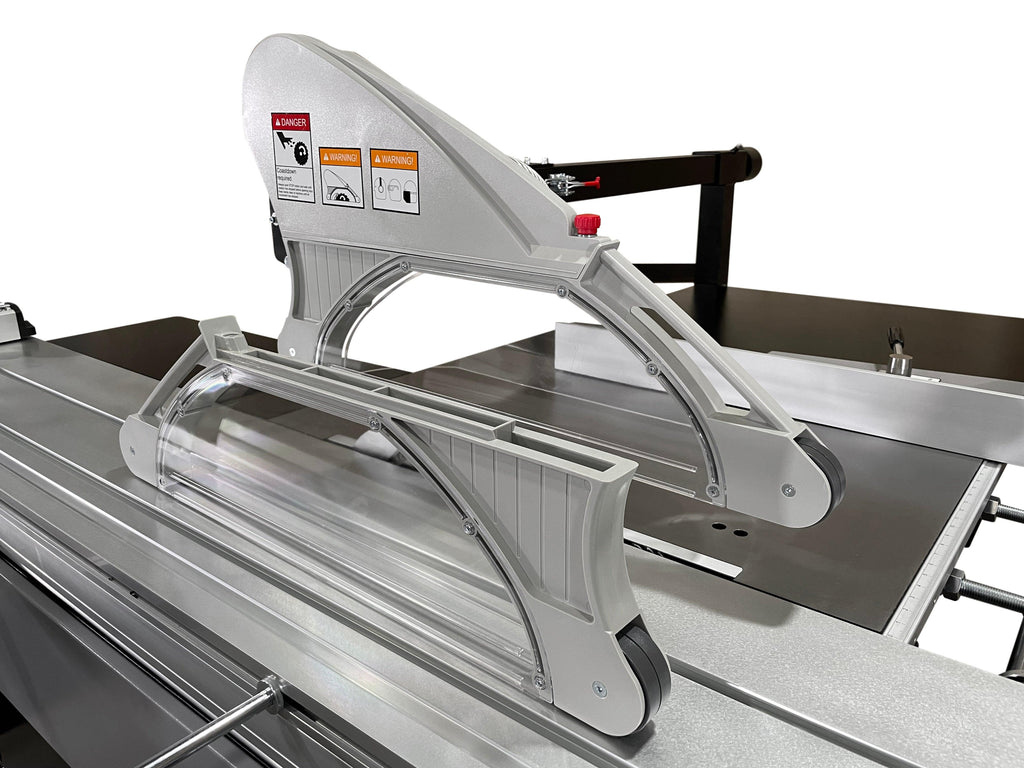 Maksiwa Sliding Panel Saw Titanium 5HP 1 Phase Crosscut, Blade Covers 90° & 45° | BMT.3200.IR