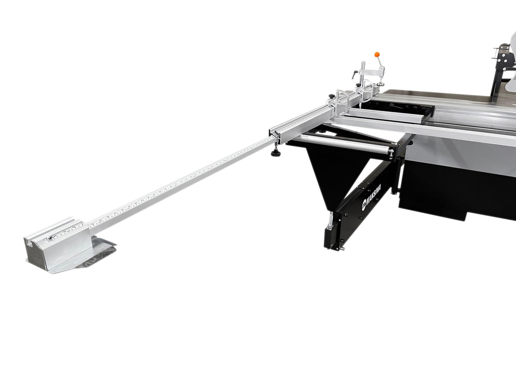 Maksiwa Sliding Panel Saw Titanium 5HP 1 Phase Crosscut, Blade Covers 90° & 45° | BMT.3200.IR