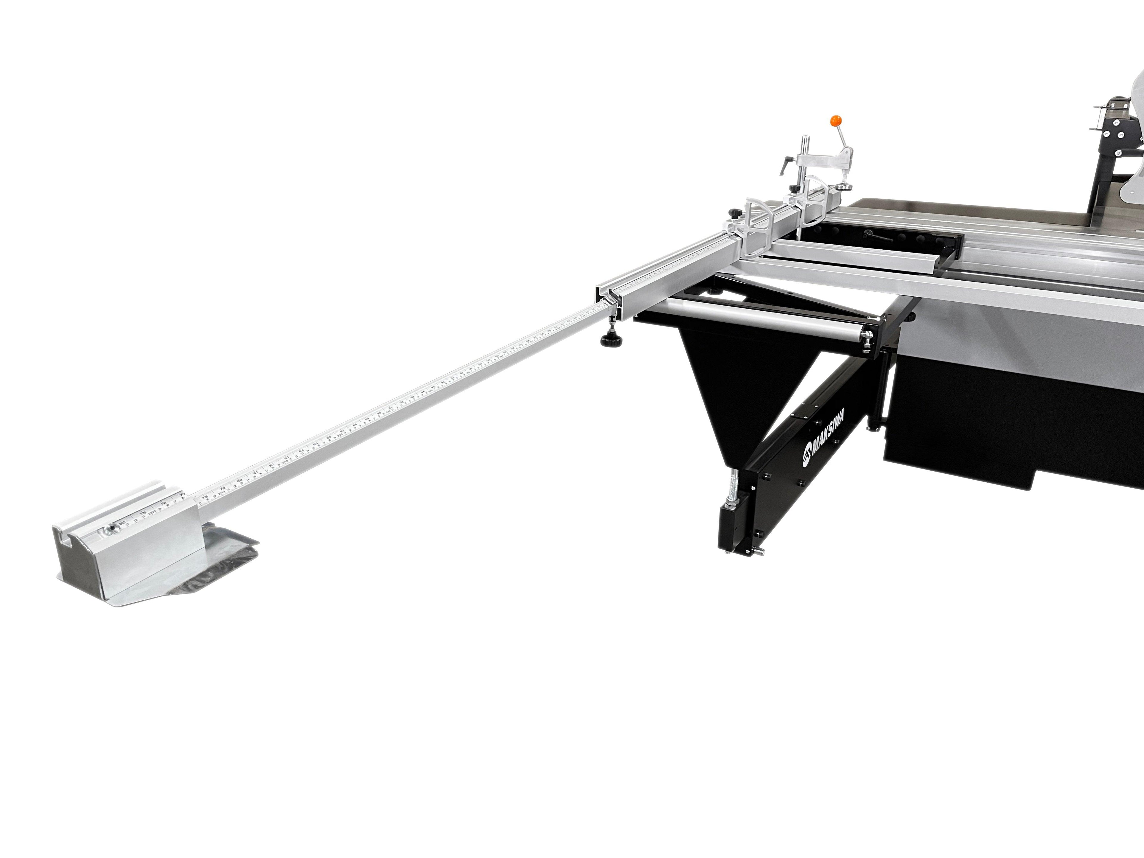 Maksiwa Sliding Panel Saw Titanium 5HP 1 Phase Crosscut, Blade Covers 90° & 45° | BMT.3200.IR