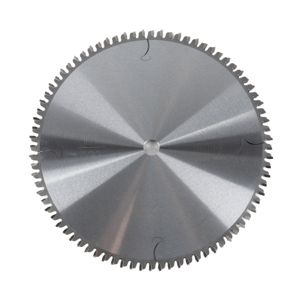 Krefeld Carbide Tipped Double-Face Melamine 10 Inch D x 80T H-ATB, -6 Deg, 5/8 Bore Circular Saw Blade