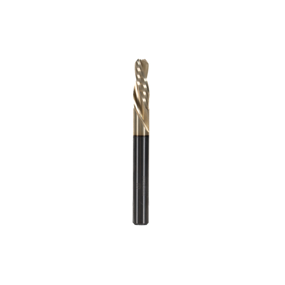 Krefeld Solid Carbide  Extreme Tool Life  Spiral Plunge 1/4 Dia x 3/4 x 1/4 Inch Shank