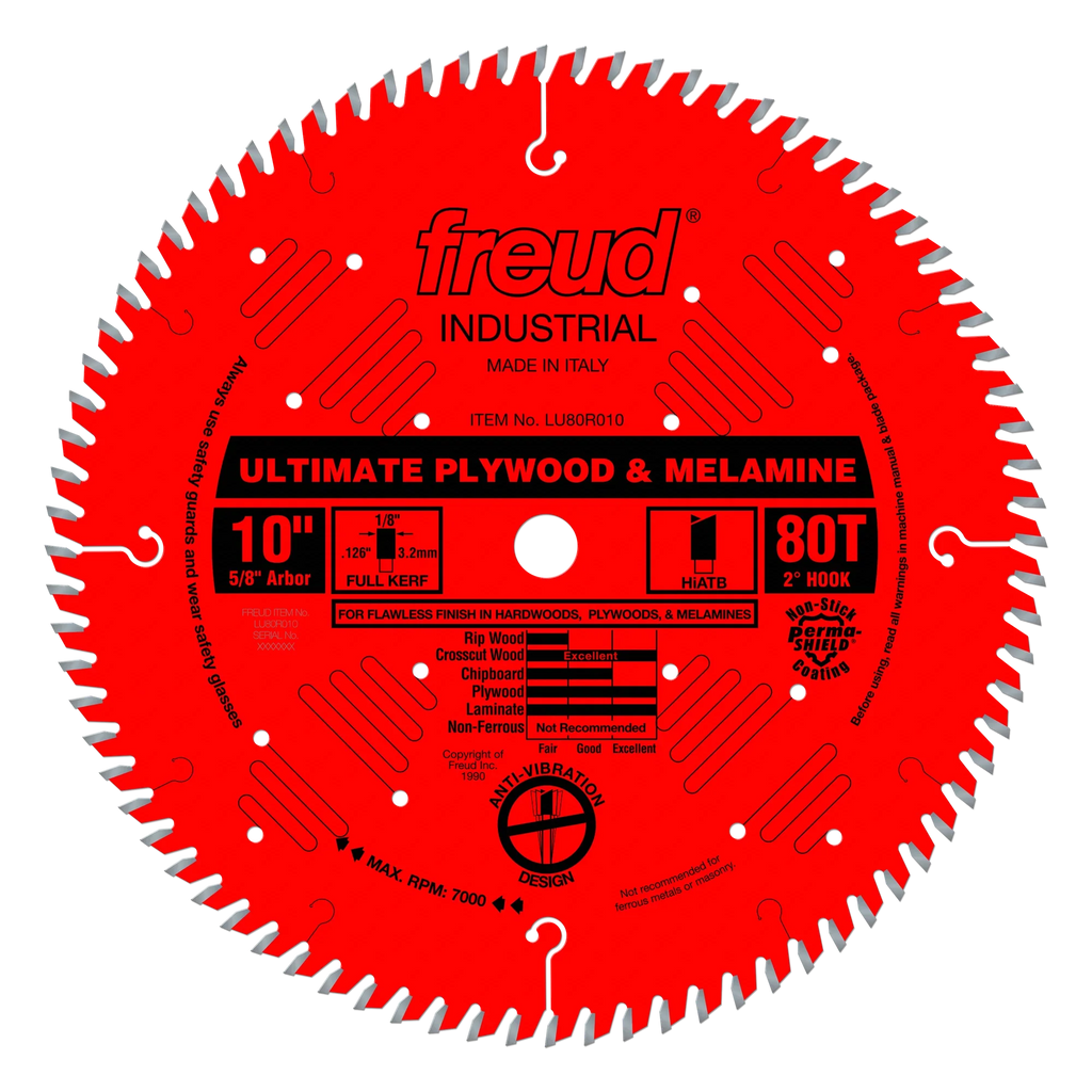 Freud 10" Ultimate Plywood & Melamine Blade