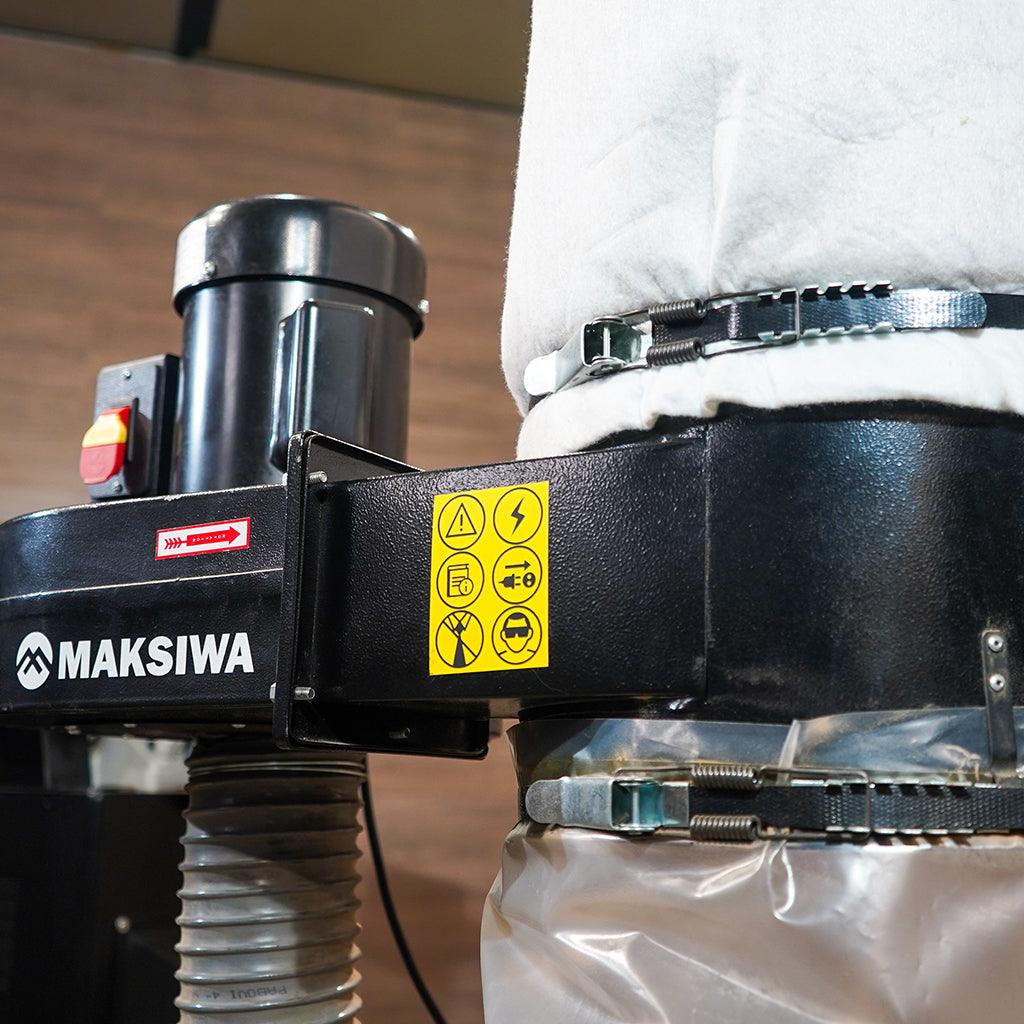 Maksiwa Dust Collector 1HP 1 Entry Single Phase | CP/1.C
