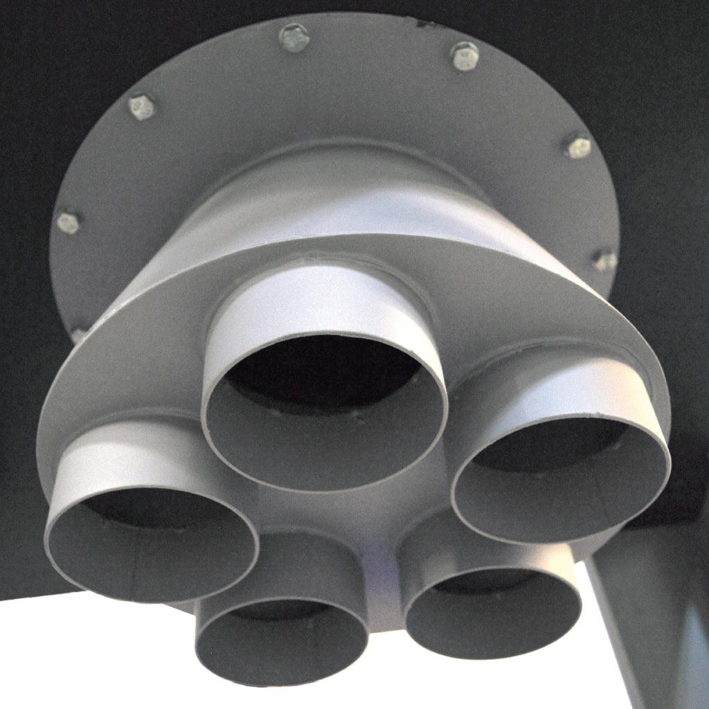 Maksiwa Dust Collector 5HP  5 Entries 3 Phase | CPD/5.S