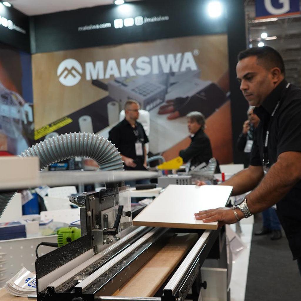 Maksiwa Edge Banding Combo | Edgebander CBC.E  + Edge Trimmer RBB.1000 + Workbench MA.1000