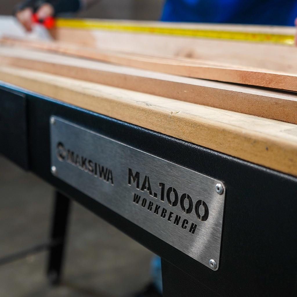 Maksiwa Edge Banding Combo | Edgebander CBC.E  + Edge Trimmer RBB.1000 + Workbench MA.1000