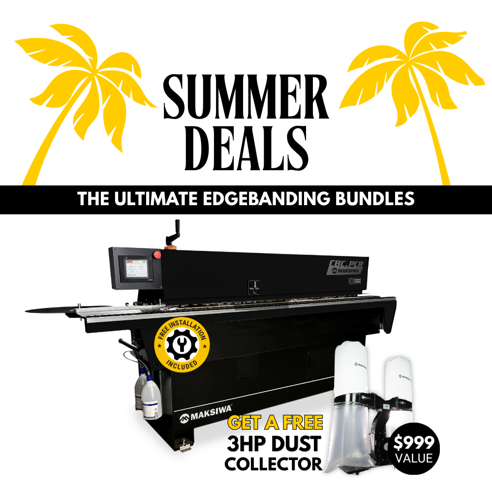 Summer Deals - Buy a Maksiwa Edgebander Pre-Milling CBC.TPM get a FREE CPD/3.C