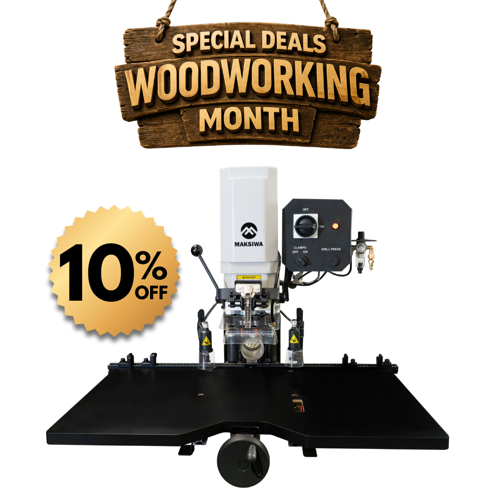 Special Deal | Maksiwa Hinge Boring Machine HBM.1000