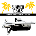 Summer Deals | Maksiwa Sliding Table Saw 5HP Main Blade/Dado Blade 1HP Scoring Blade | BMS.3200.IR (Copy)