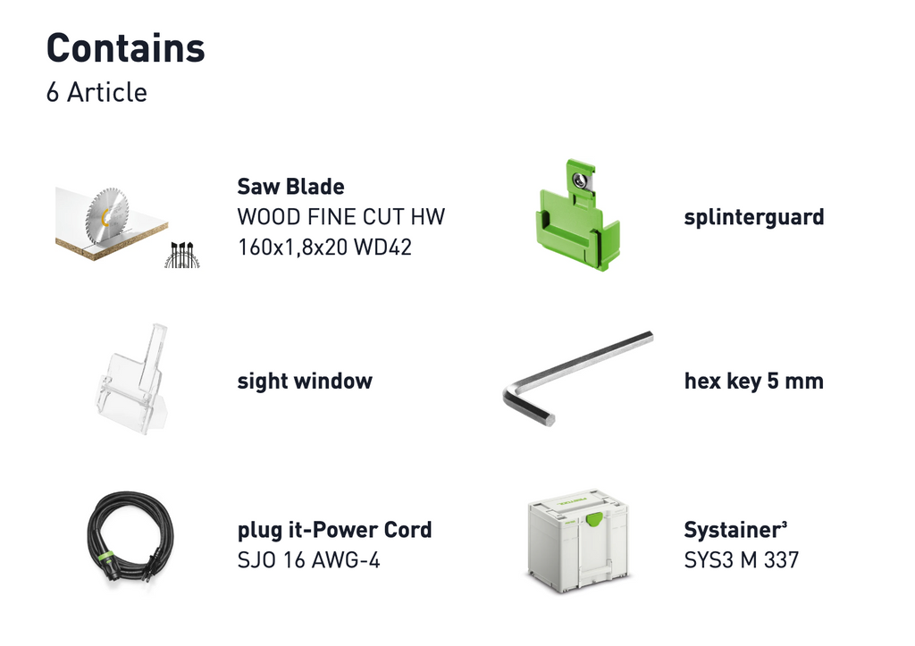 Festool Plunge Cut Track Saw TS 55 FEQ-F-Plus