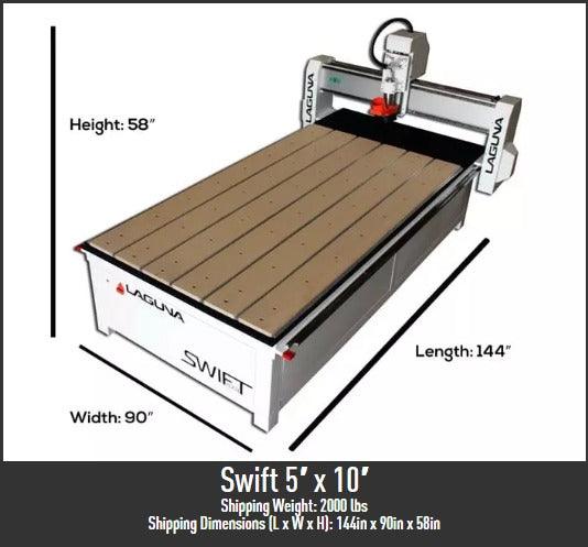 Laguna CNC Routers Swift Furniture - Rapid Prototyping
