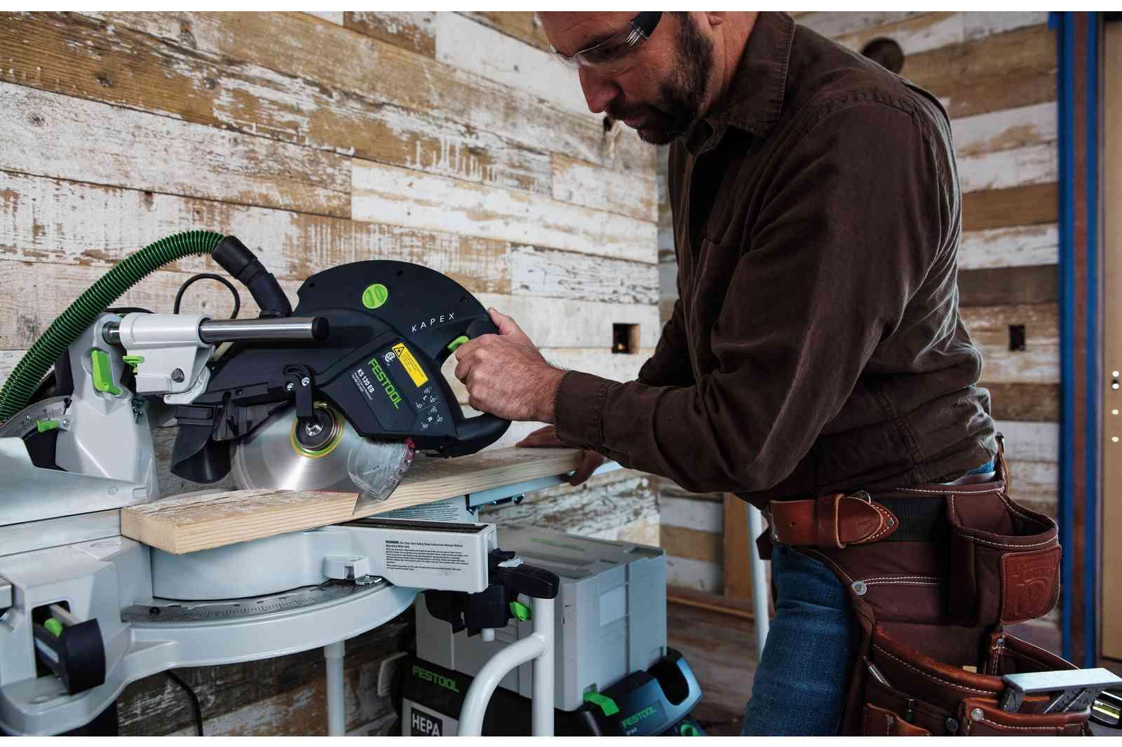 Festool Sliding Compound Miter Saw KS 120 REB KAPEX
