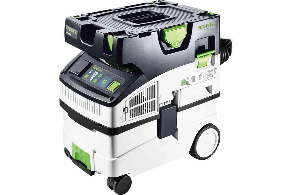 Festool Cordless Mobile Dust Extractor Cleantec CTC Midi I Hepa-Plus