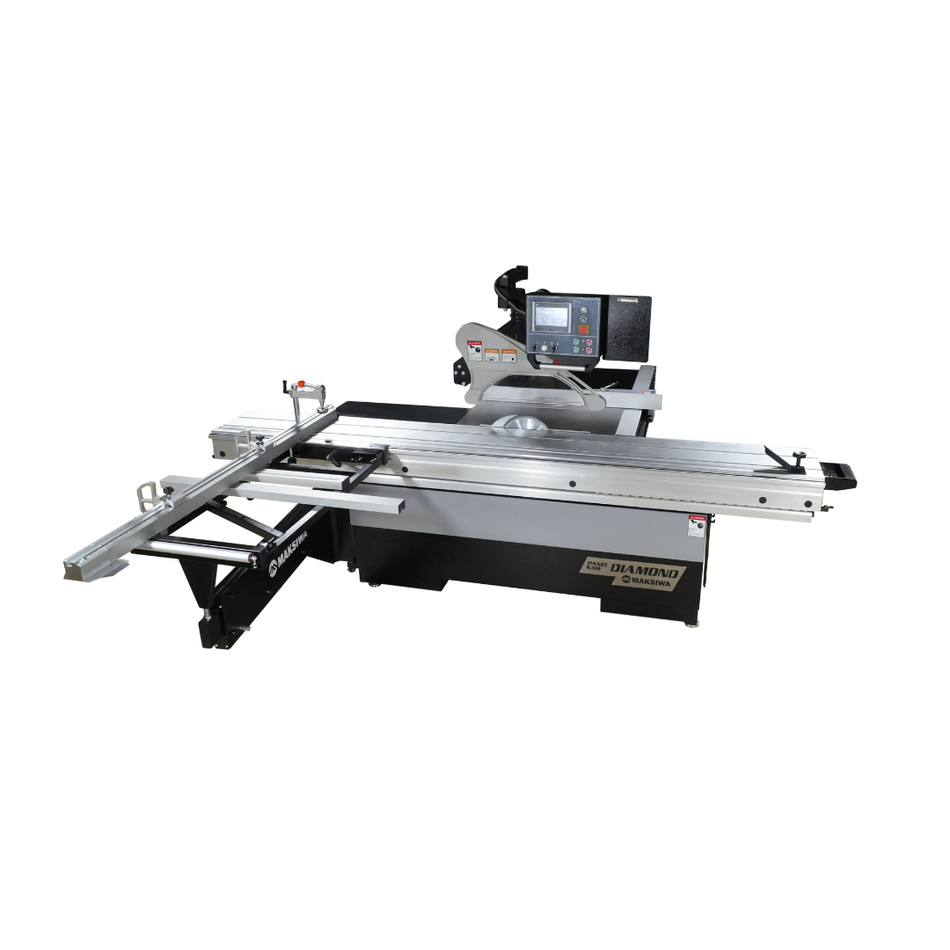 Maksiwa Sliding Panel Saw Diamond 10HP Main Motor 3 phase 220 V |  BMD.3200.IR