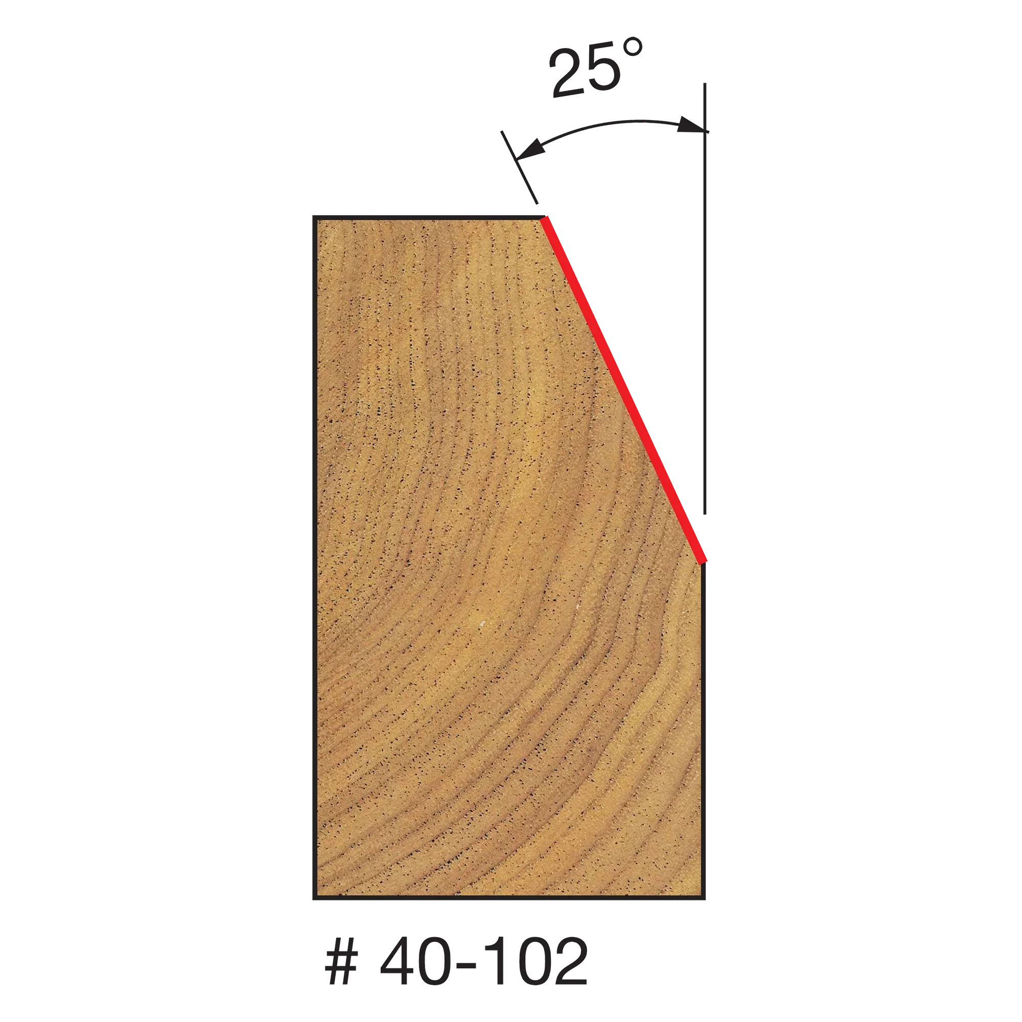 Freud 115/16" (Dia.) Chamfer Bit 40-102