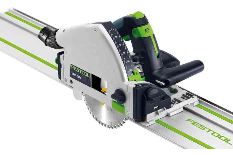 Festool Plunge Cut Track Saw TS 55 FEQ-F-Plus-FS (With Guide Rail)