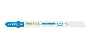 Festool Jigsaw Blade HS 75/1,2 BI/5 Metal Steel/Stainless Steel