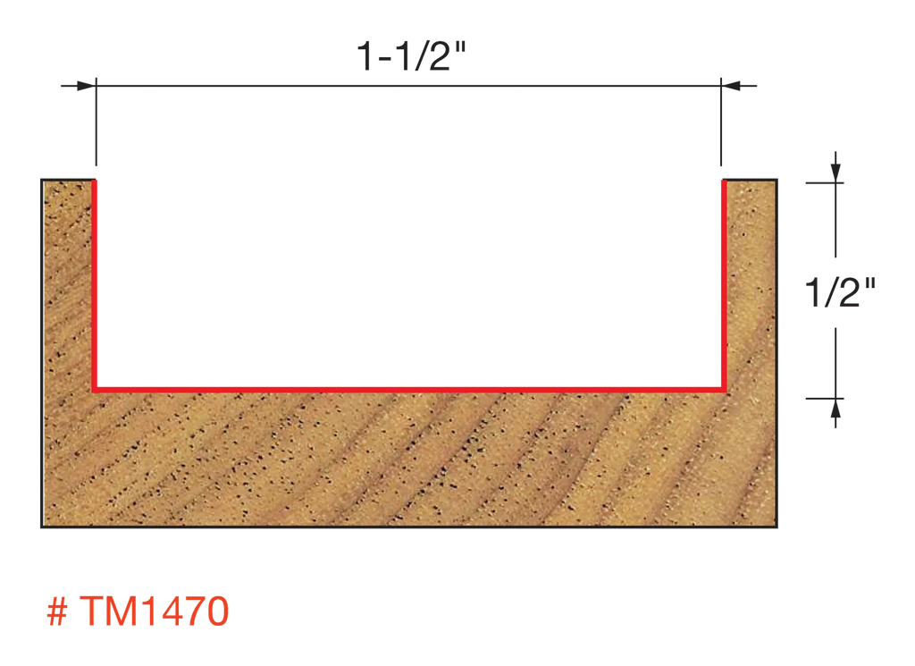 Freud Solid Wood Surfacing & Rabbeting Bit