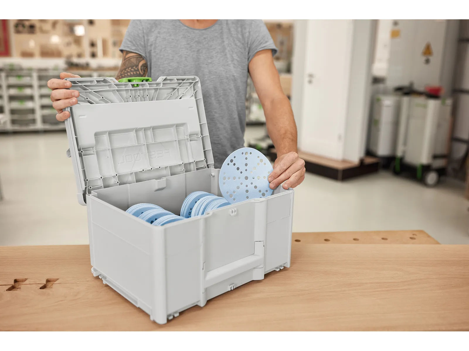 Abrasives Systainer³ SYS-STF D150 GR-Set