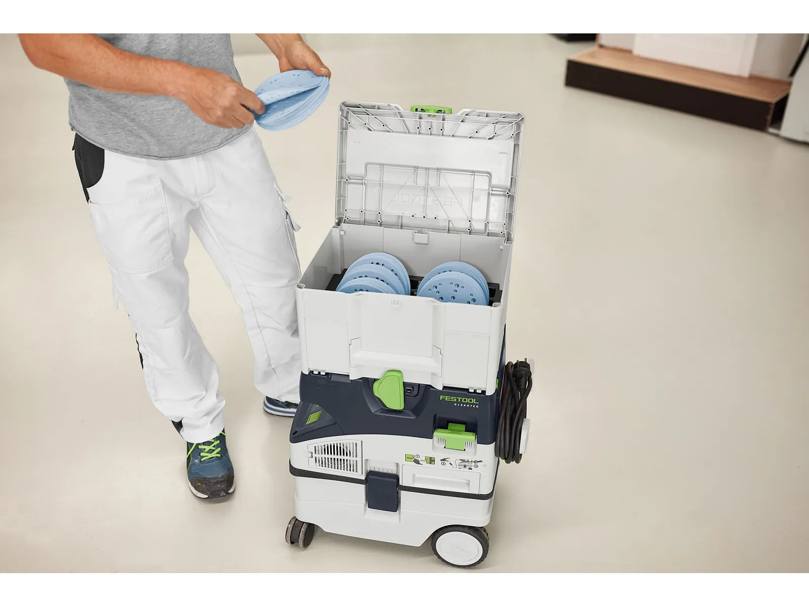 Abrasives Systainer³ SYS-STF D150 GR-Set