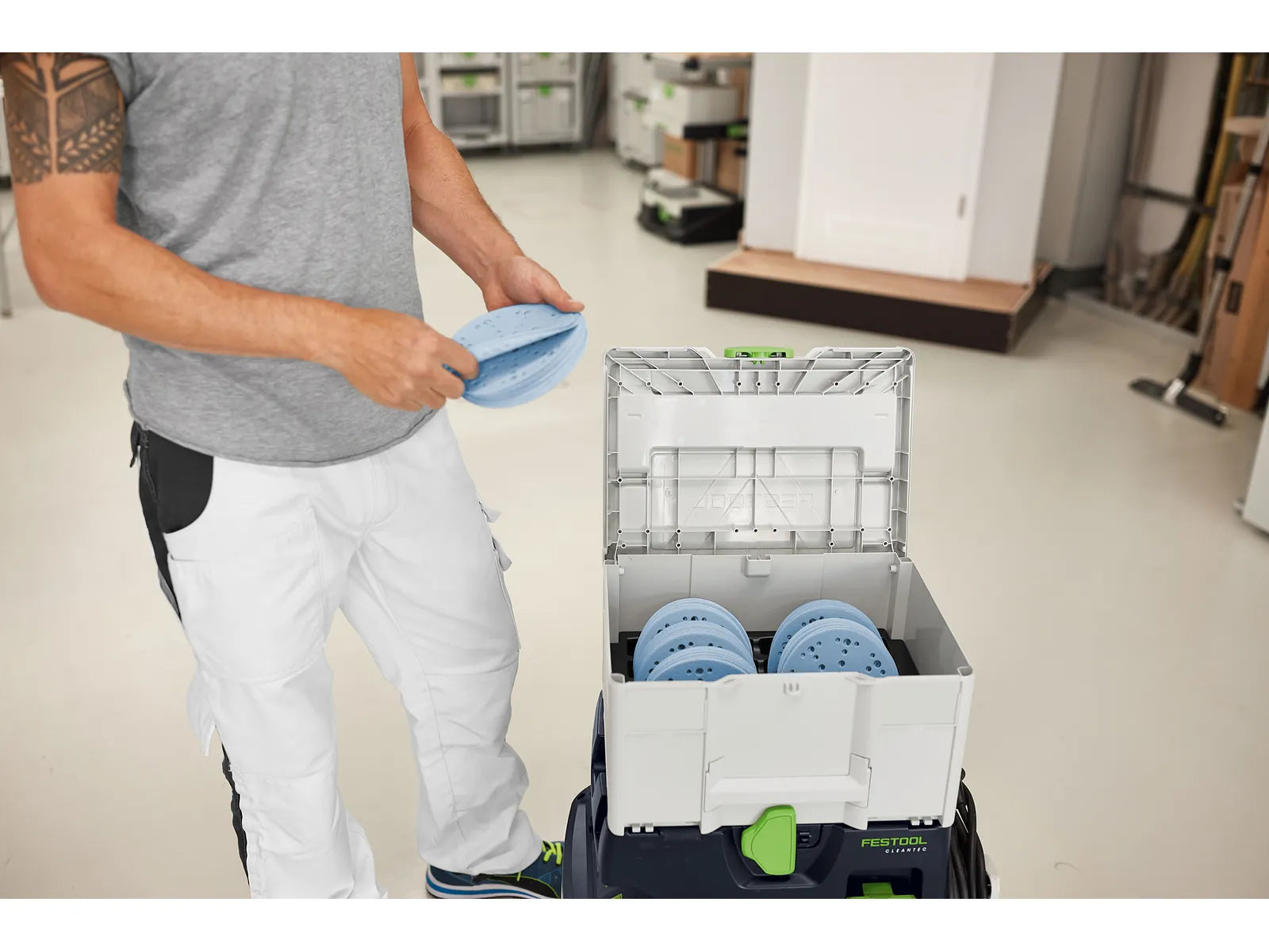 Abrasives Systainer³ SYS-STF D150 GR-Set