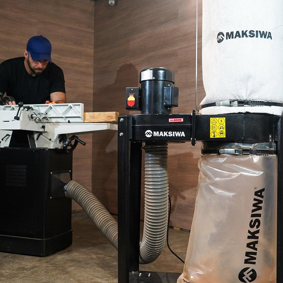 Maksiwa Dust Collector 1HP 1 Entry Single Phase | CP/1.C