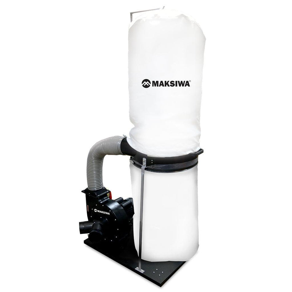 Maksiwa Dust Collector Black Edition 2HP – 2 Entries Single Phase | CP/2.C BLACK
