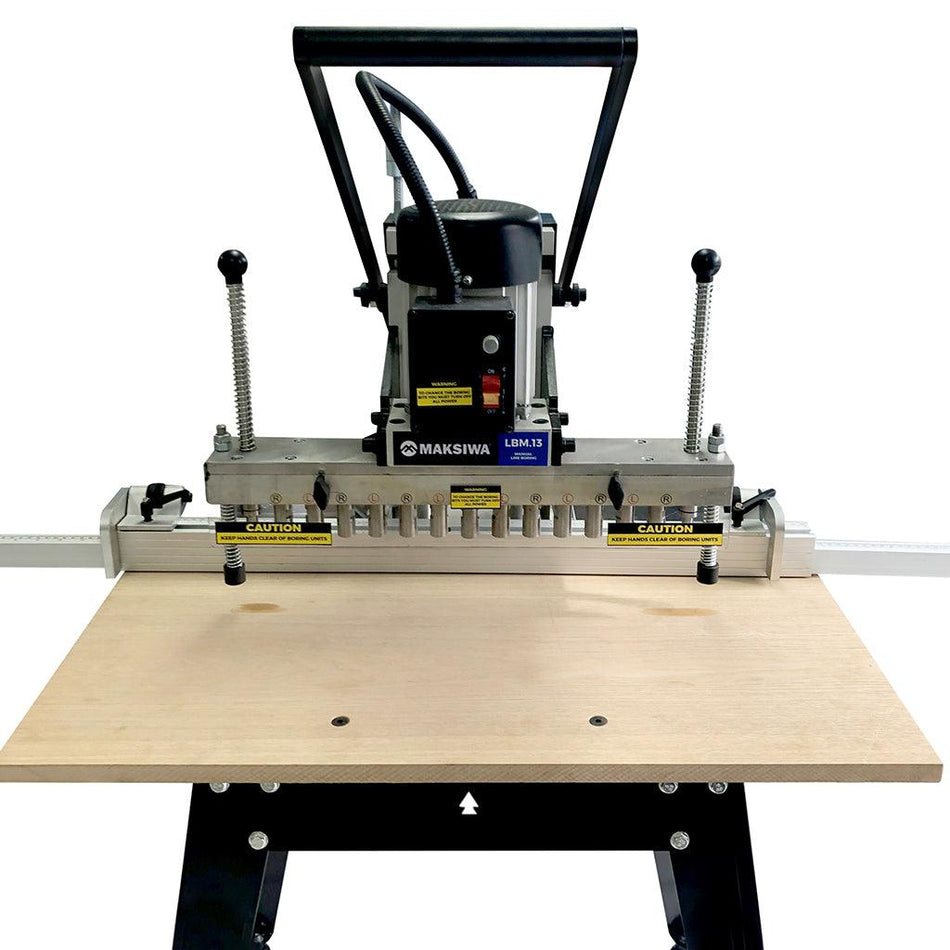 Maksiwa Line Boring 13 Spindle Manual - 1 Set of Bits for FREE | LBP.13