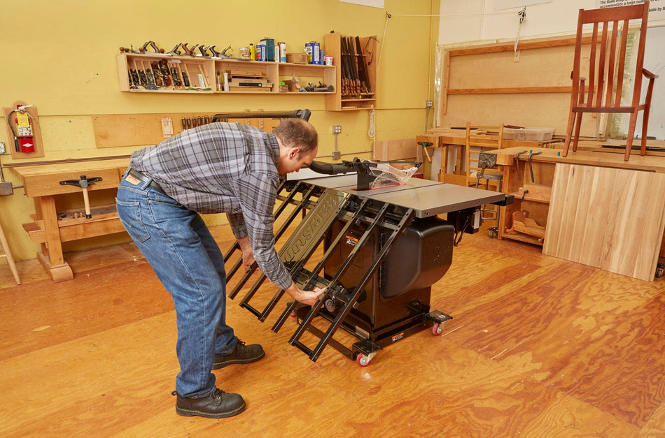 SawStop TSA-FOT Folding Outfeed Table